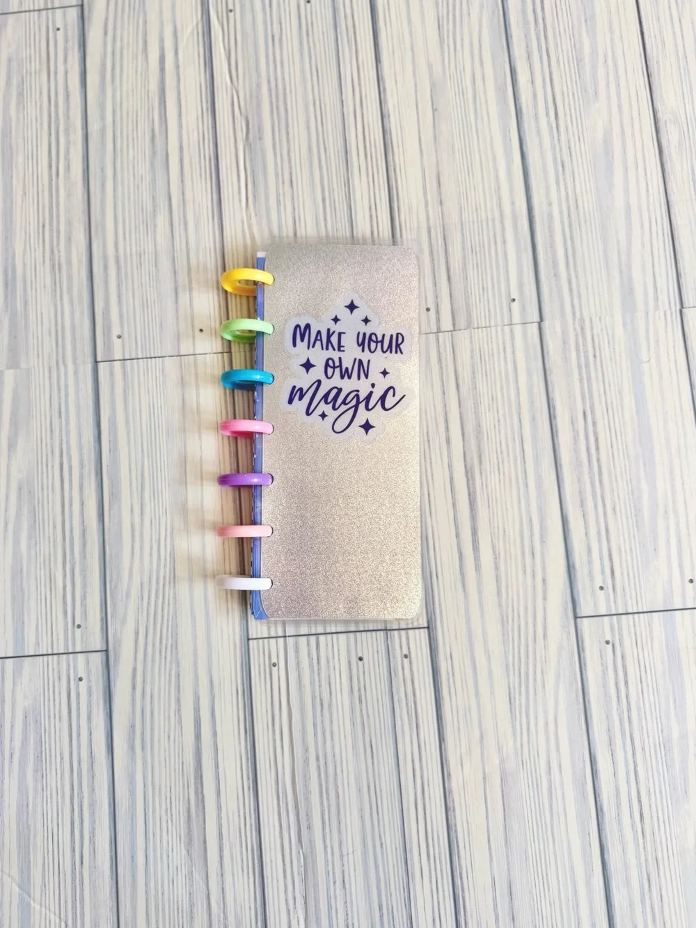 Skinny mini planner Make Your Own Magic undated